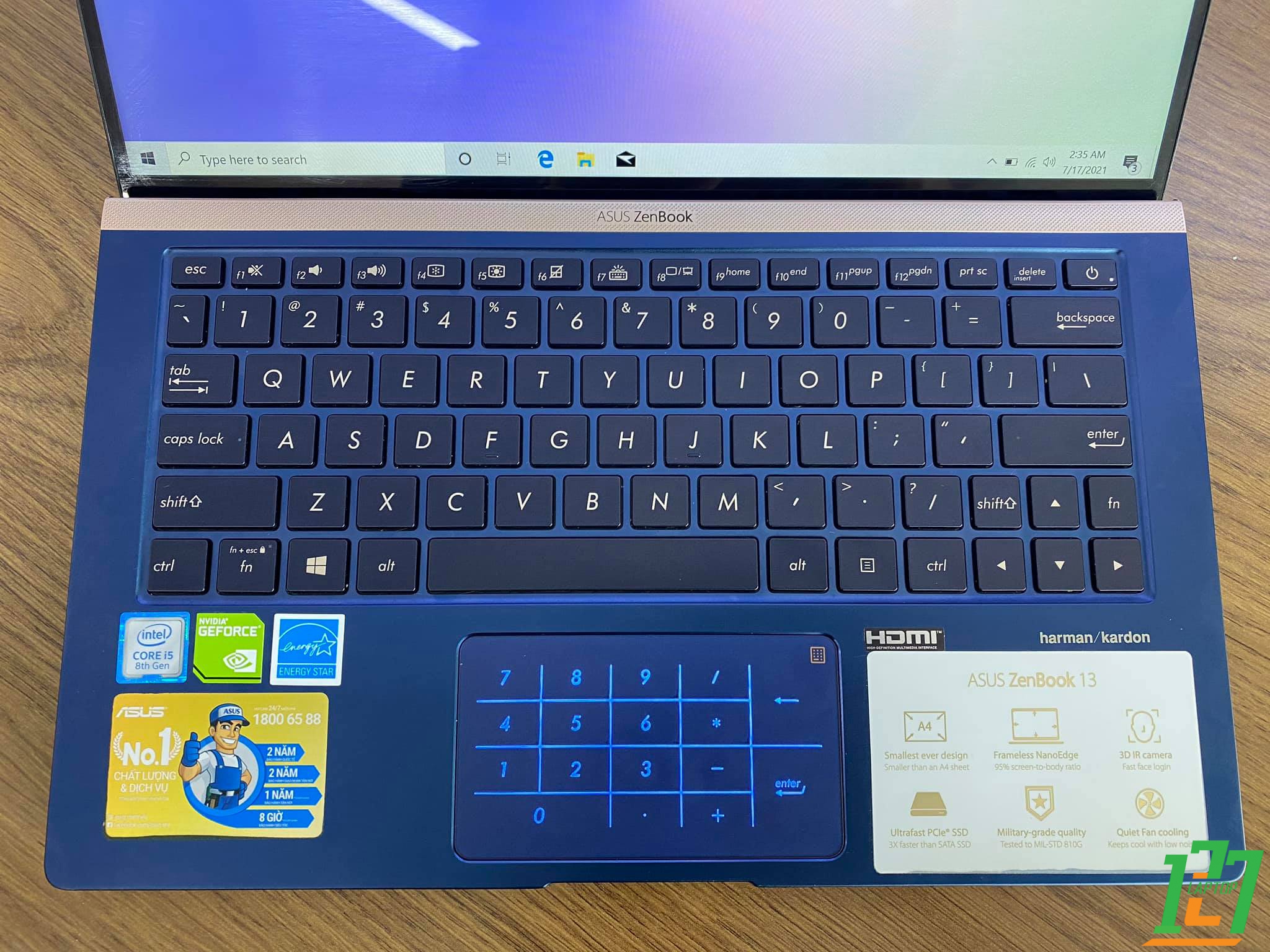 ASUS ZENBOOK UX333FA FULLBOX